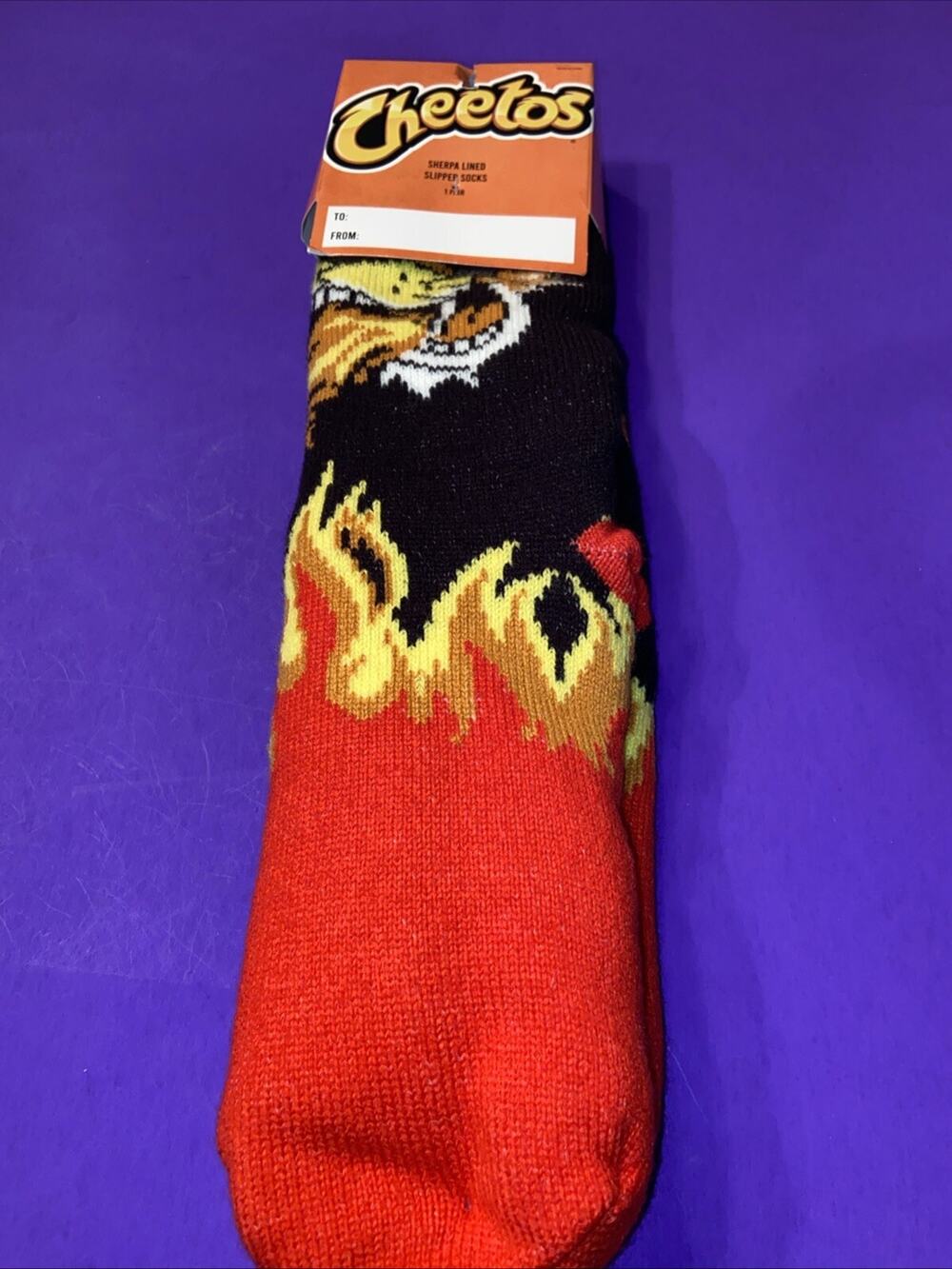 NEW! CHEETOS SLIPPER SOCKS / One Size Fits Most